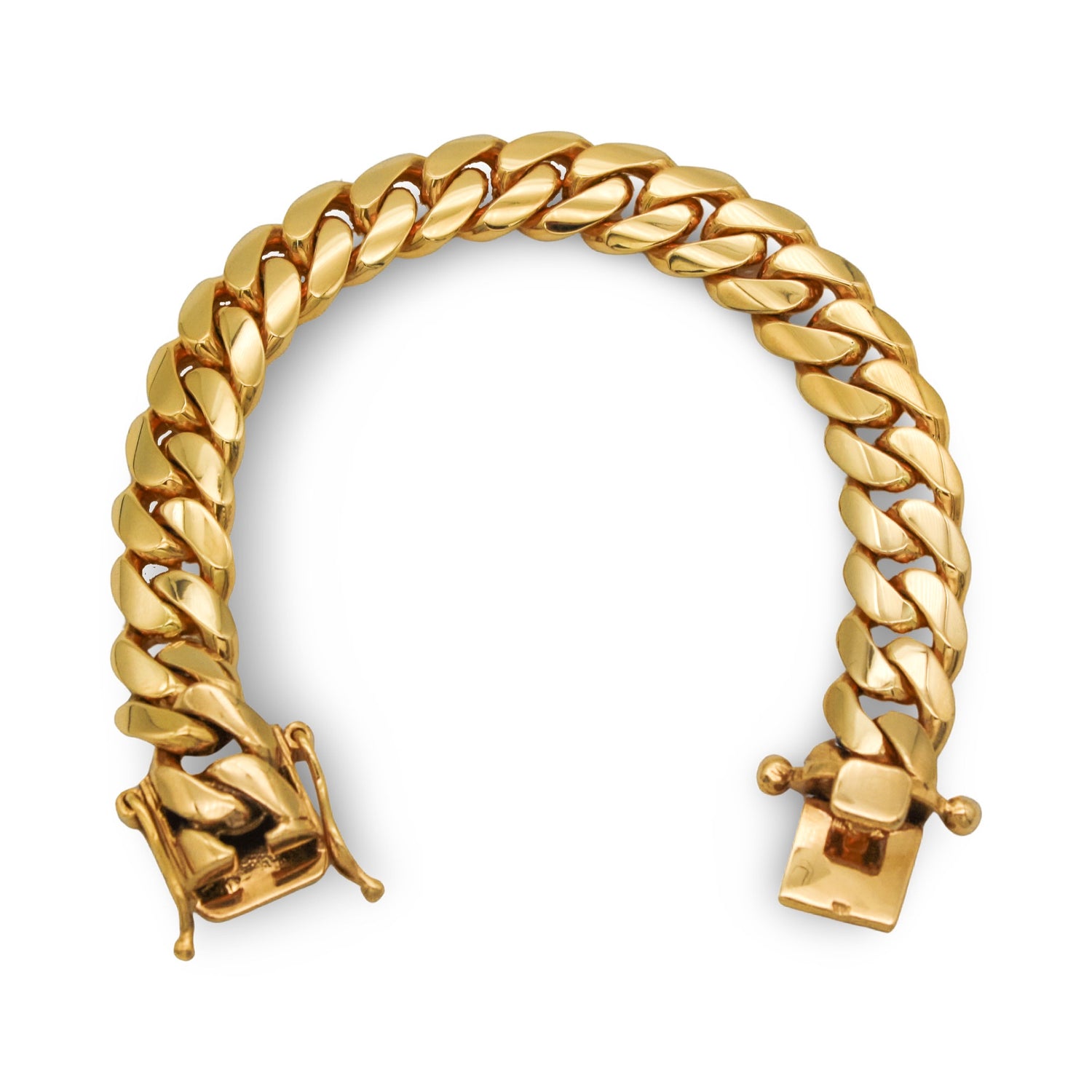 Pulsera de eslabones cubanos
