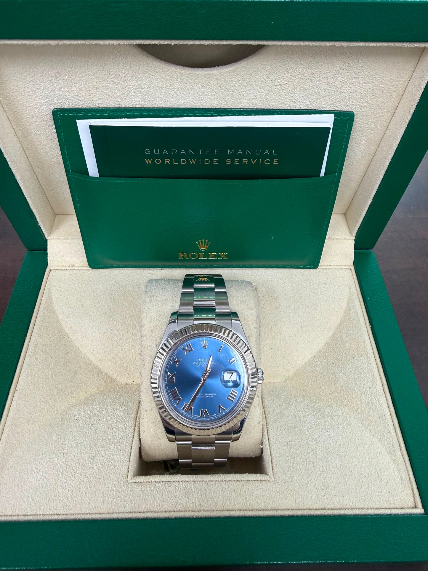 ROLEX DATE JUST ST STEEL