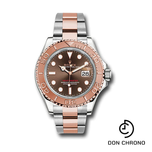 Rolex Steel and Everose Gold Yacht-Master 40 Watch - Chocolate Dial - 3235 Movement - 126621 cho