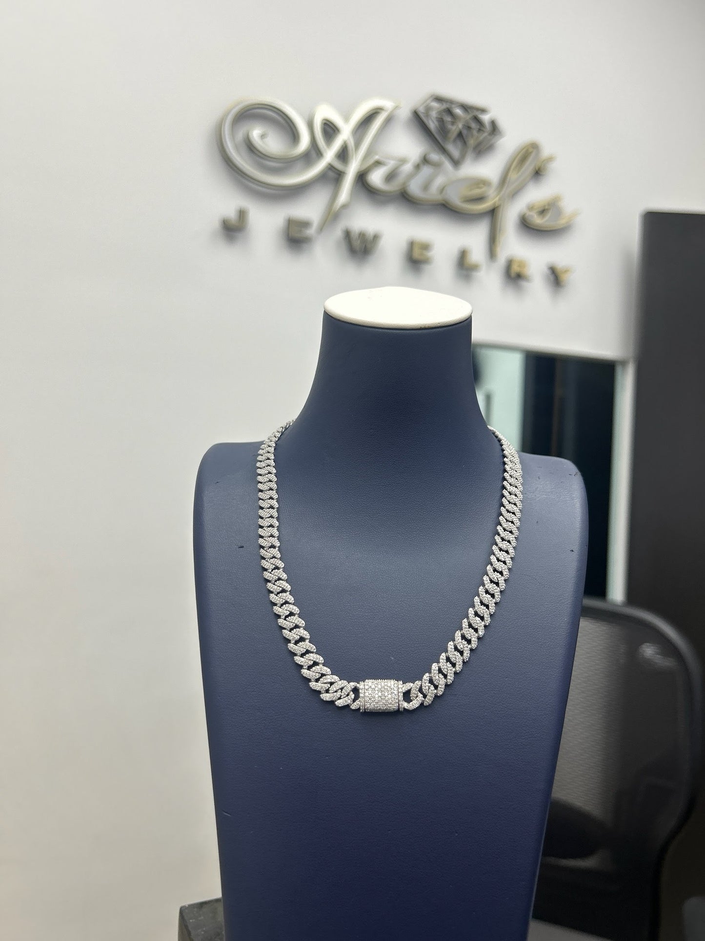 ICED OUT CUBAN NECKLACE