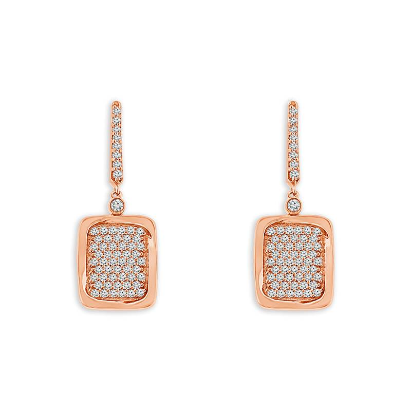 Diamond Fashion Earrings 0.40 ct tw 10k Yellow Gold