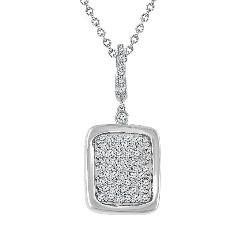 Diamond Fashion Pendant 0.20 ct tw 10k Yellow Gold