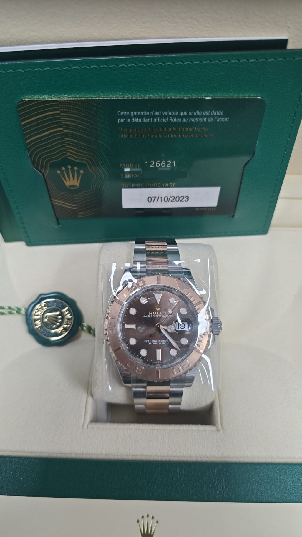 ROLEX YATCH MASTER 40MM - 126621