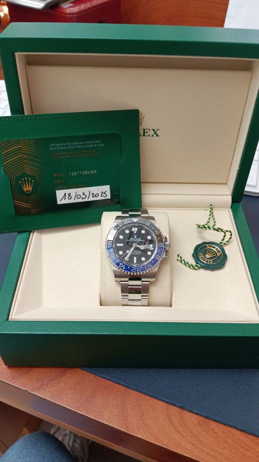 ROLEX S/STEEL 40MM - 126710BLNR