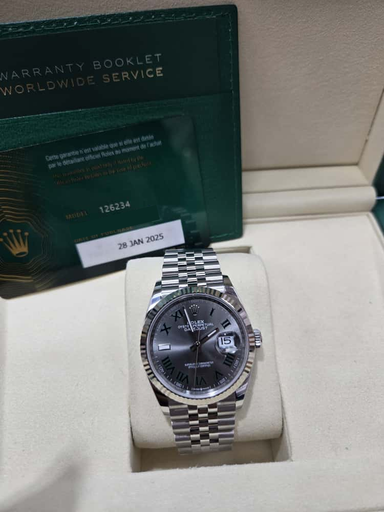 ROLEX DATE-JUST 36MM -  126234