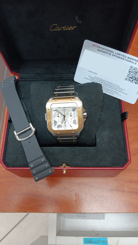 CARTIER SANTOS TWO-TONE 40MM - W2SA0008
