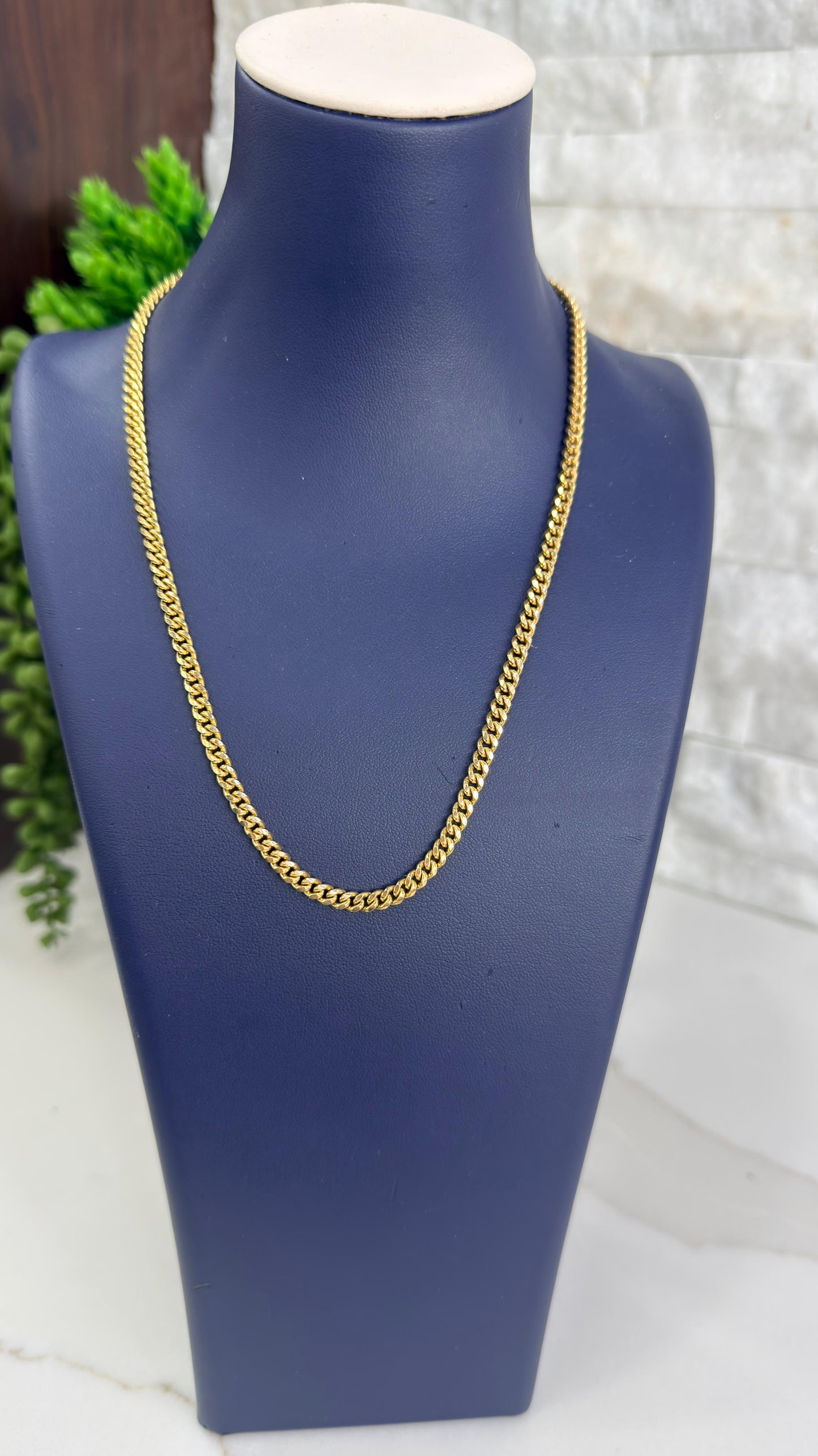 Chain Yellow Gold 10kt 16.5 13.8 DWT