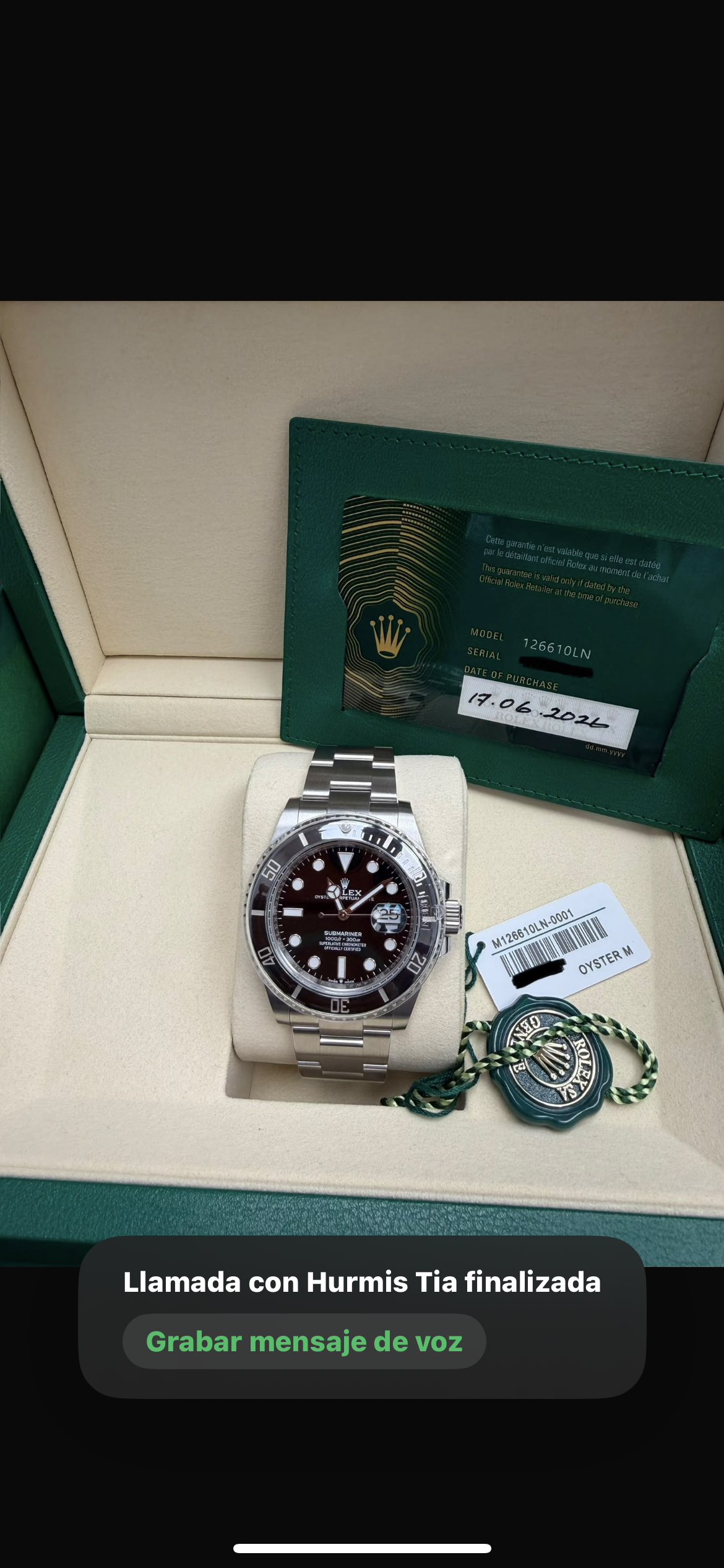 Rolex Submarino St steel