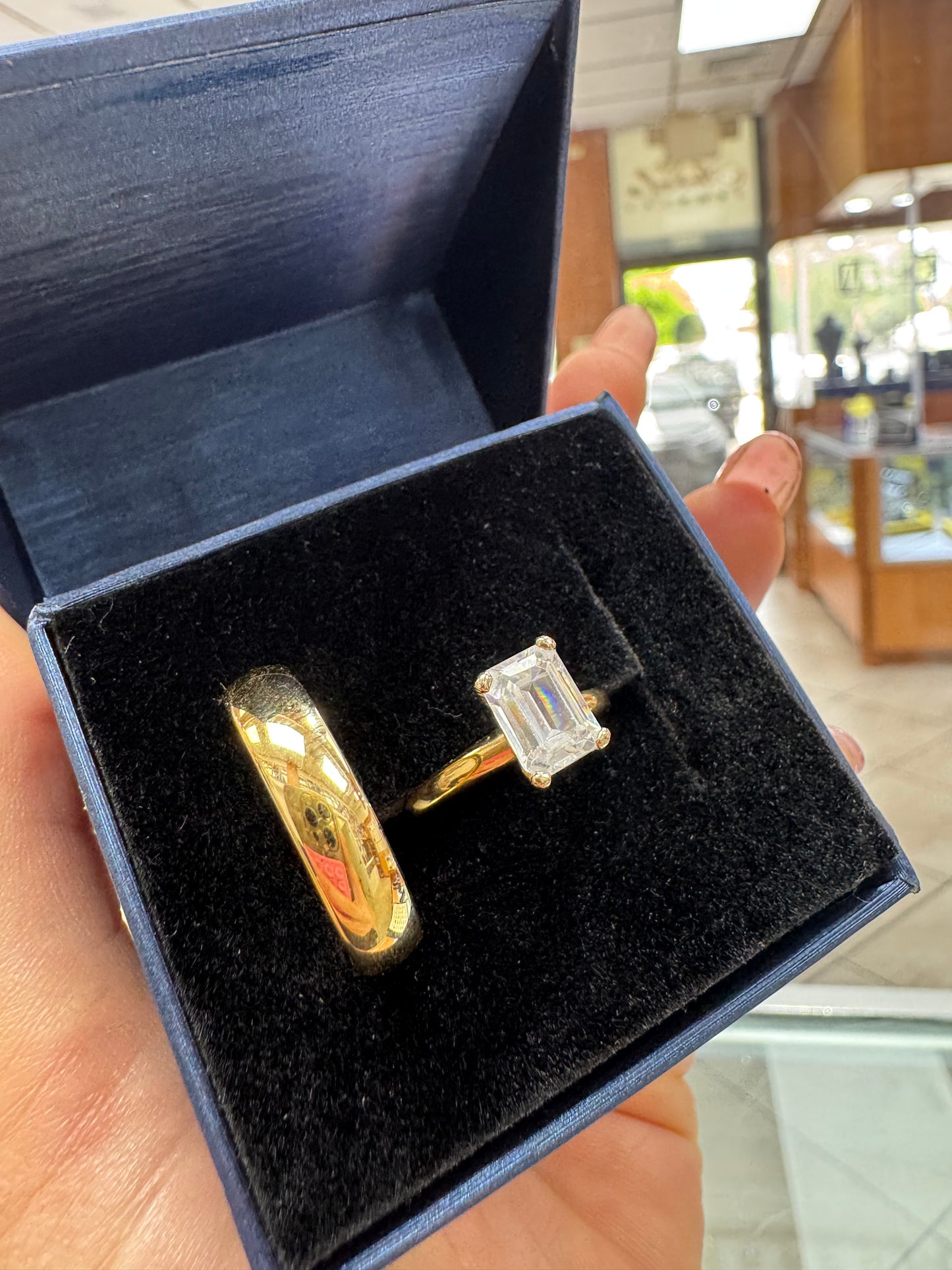 payment wedding rin zirconia