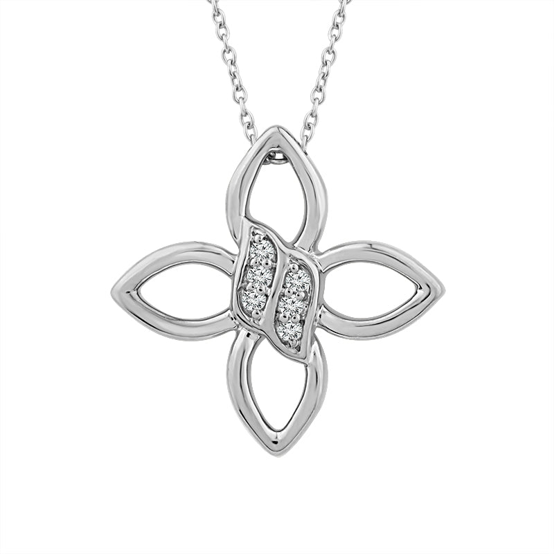 Diamond Fashion Pendant 0.02 ct tw 10k Yellow Gold