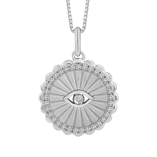 Diamond Fashion Pendant 0.20 ct tw 10k Yellow Gold