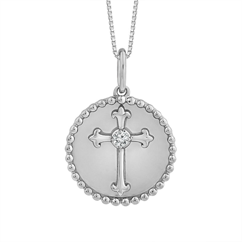 Diamond Fashion Pendant 0.03 ct tw 10k Yellow Gold