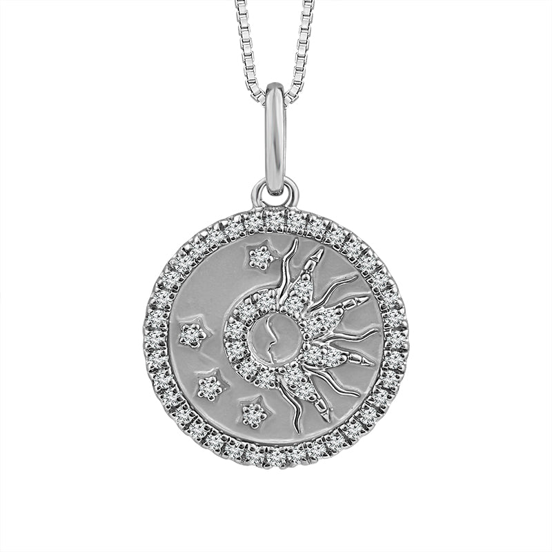Diamond Fashion Pendant 0.20 ct tw 10k Yellow Gold