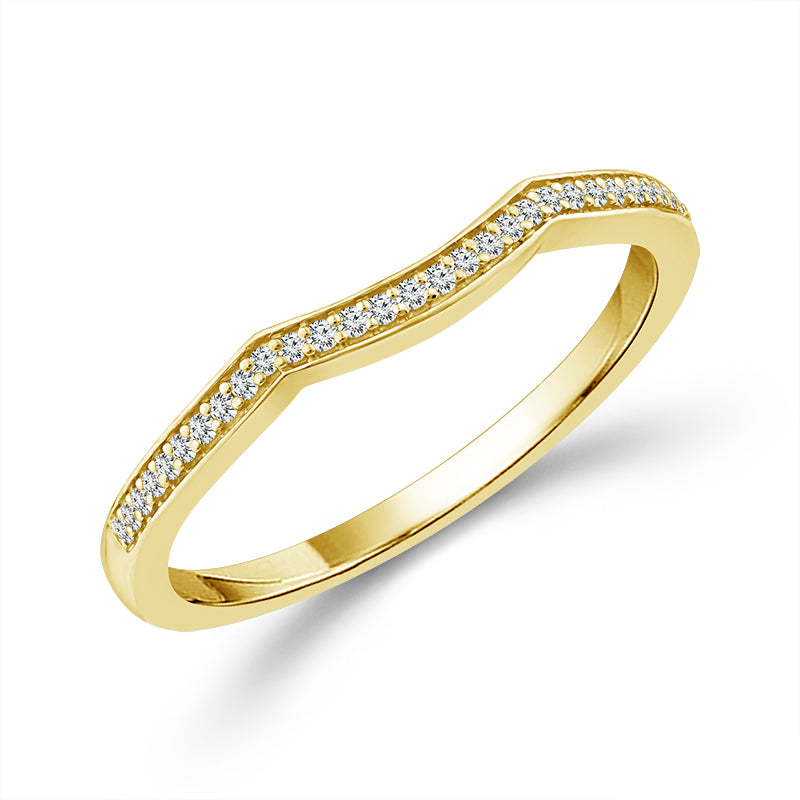 Diamond Bridal Set 0.40 ct tw 10k Yellow Gold