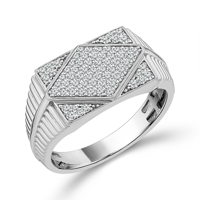 Diamond Men Ring 0.50 ct tw 10k Yellow Gold