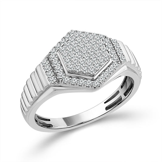 Diamond Men Ring 0.50 ct tw 10k Yellow Gold