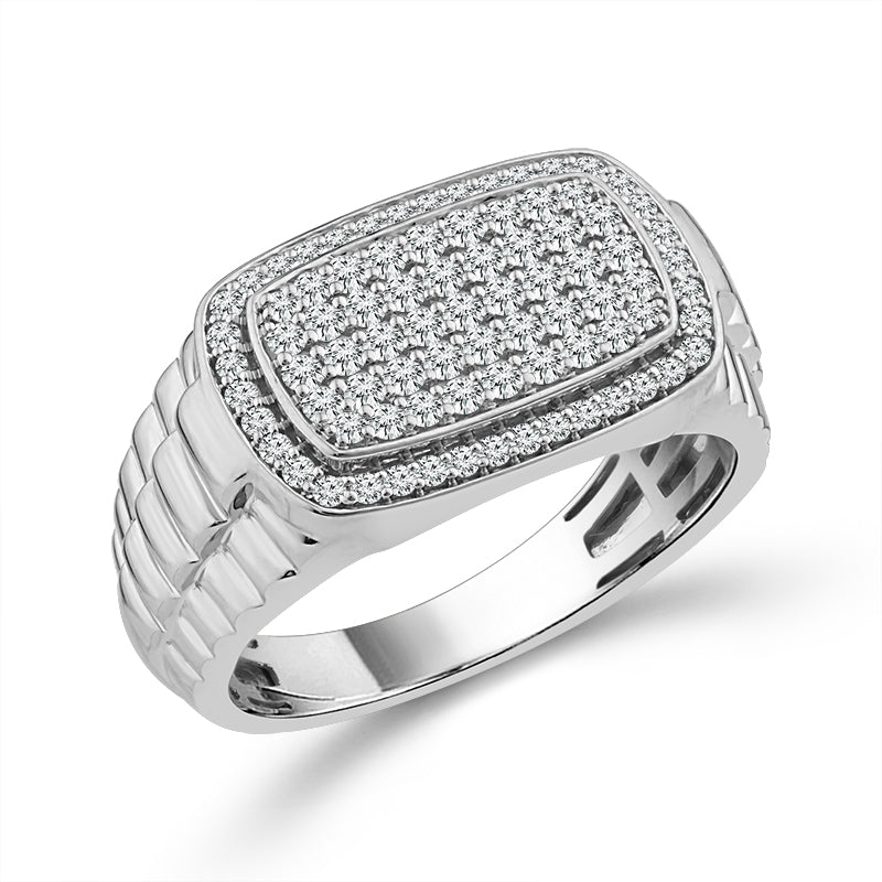 Diamond Men Ring 0.63 ct tw 10k Yellow Gold