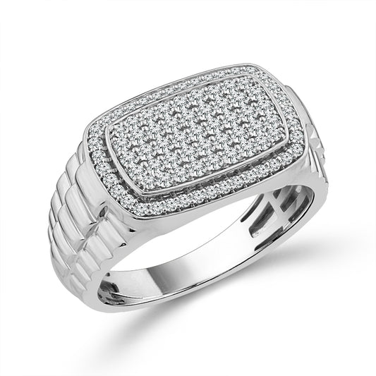 Diamond Men Ring 0.63 ct tw 10k Yellow Gold