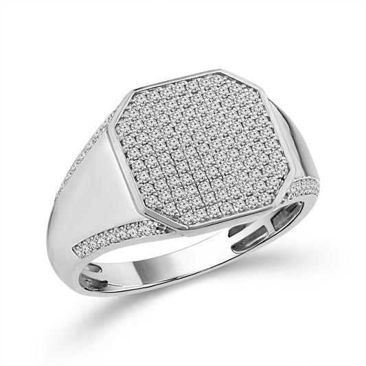Diamond Men Ring 0.63 ct tw 10k Yellow Gold