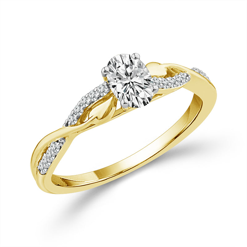 Diamond Fashion Ring 0.50 ct tw 14k Yellow Gold