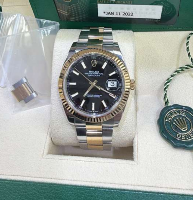 ROLEX TWO-TONE DATE-JUST 40MM - 126333