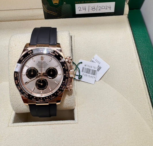 ROLEX DAYTONA ROSE GOLD 40MM - 126515LN