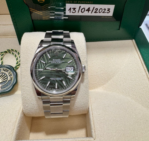 ROLEX DATE-JUST S-STEEL 36MM - 126200