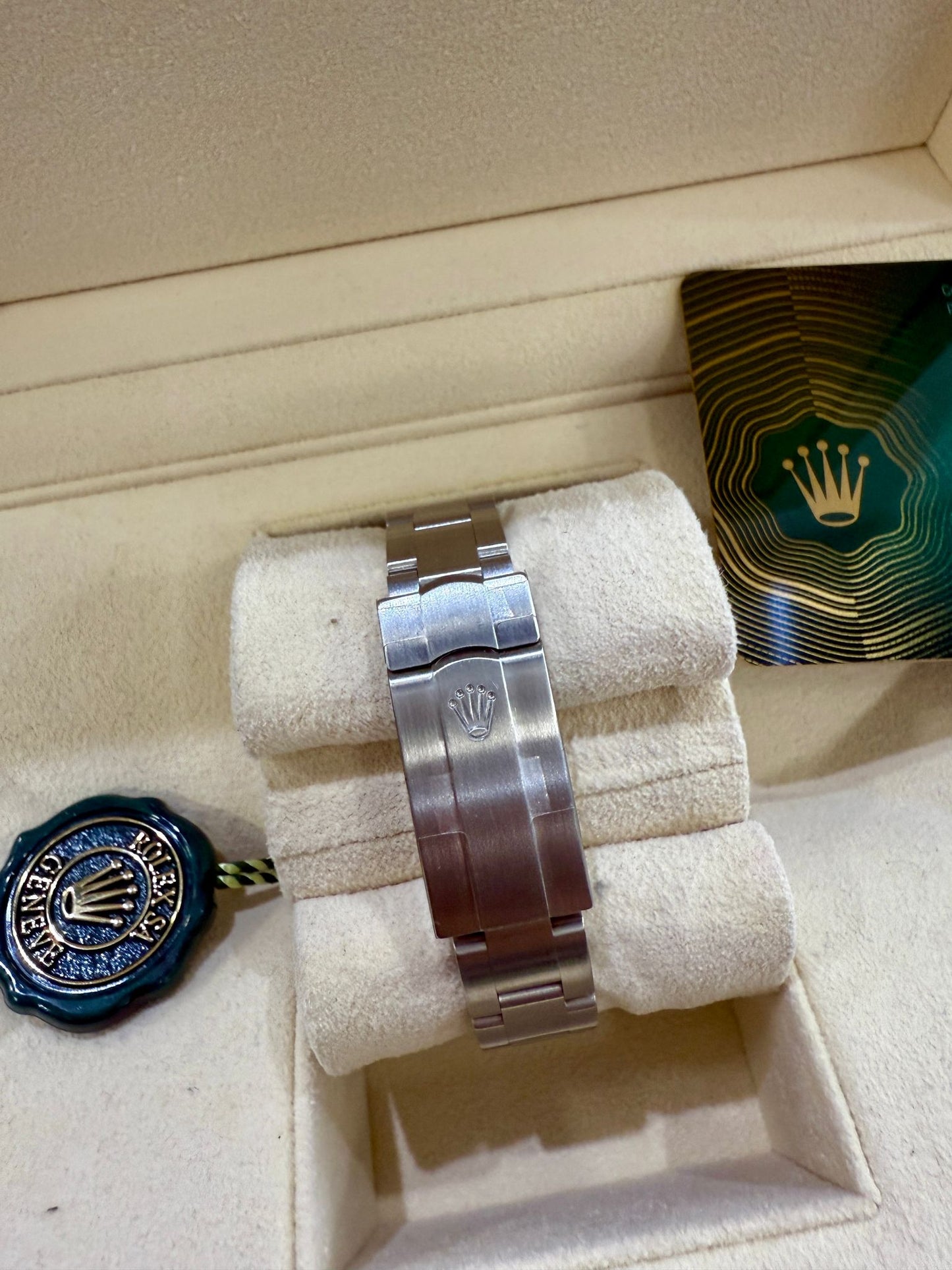 ROLEX OYSTER PERPETUAL S.STEELE GRAY FACE 28MM - 276200