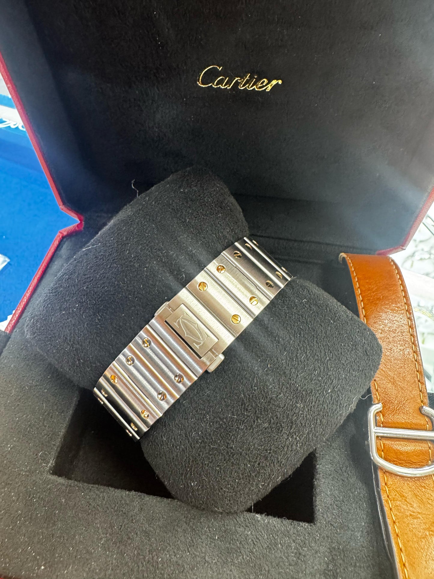 CARTIER SANTOS TWO TONE 40MM - 4072