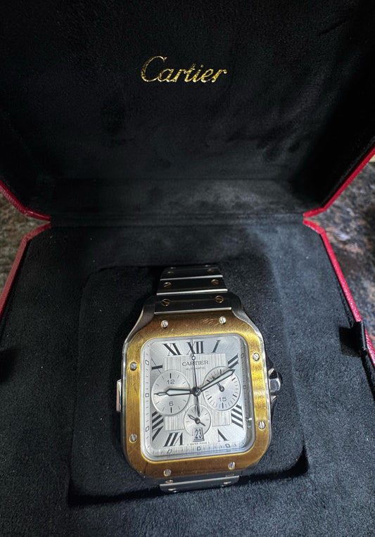 CARTIER SANTOS TWO-TONE 44 MM - W2SA0008