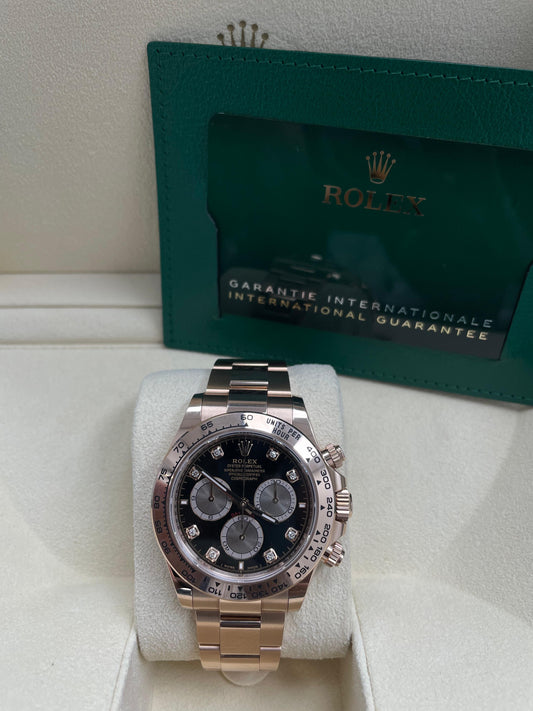 ROLEX DAYTONA COSMOGRAPH ROSE GOLD 18K 40MM - 126505