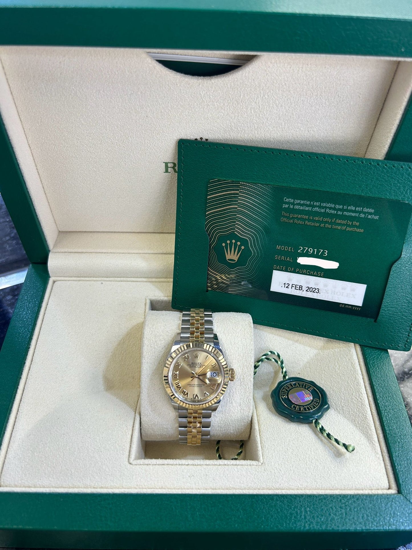ROLEX LADY DATEJUST 28MM - 1279173