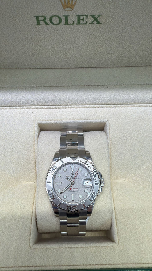 ROLEX DATE JUST WHITE FACE S/STEL 34MM - 16220