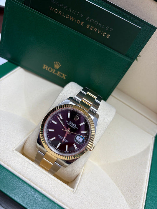 ROLEX DATE-JUST SCRAMBLE 41MM - 126333