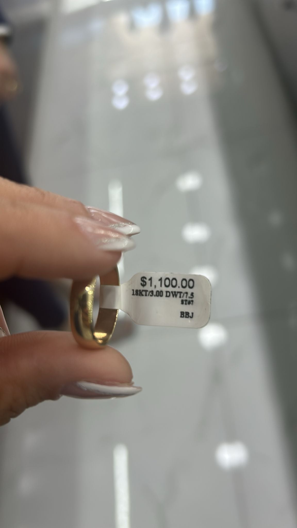 set ring bad 18 kt