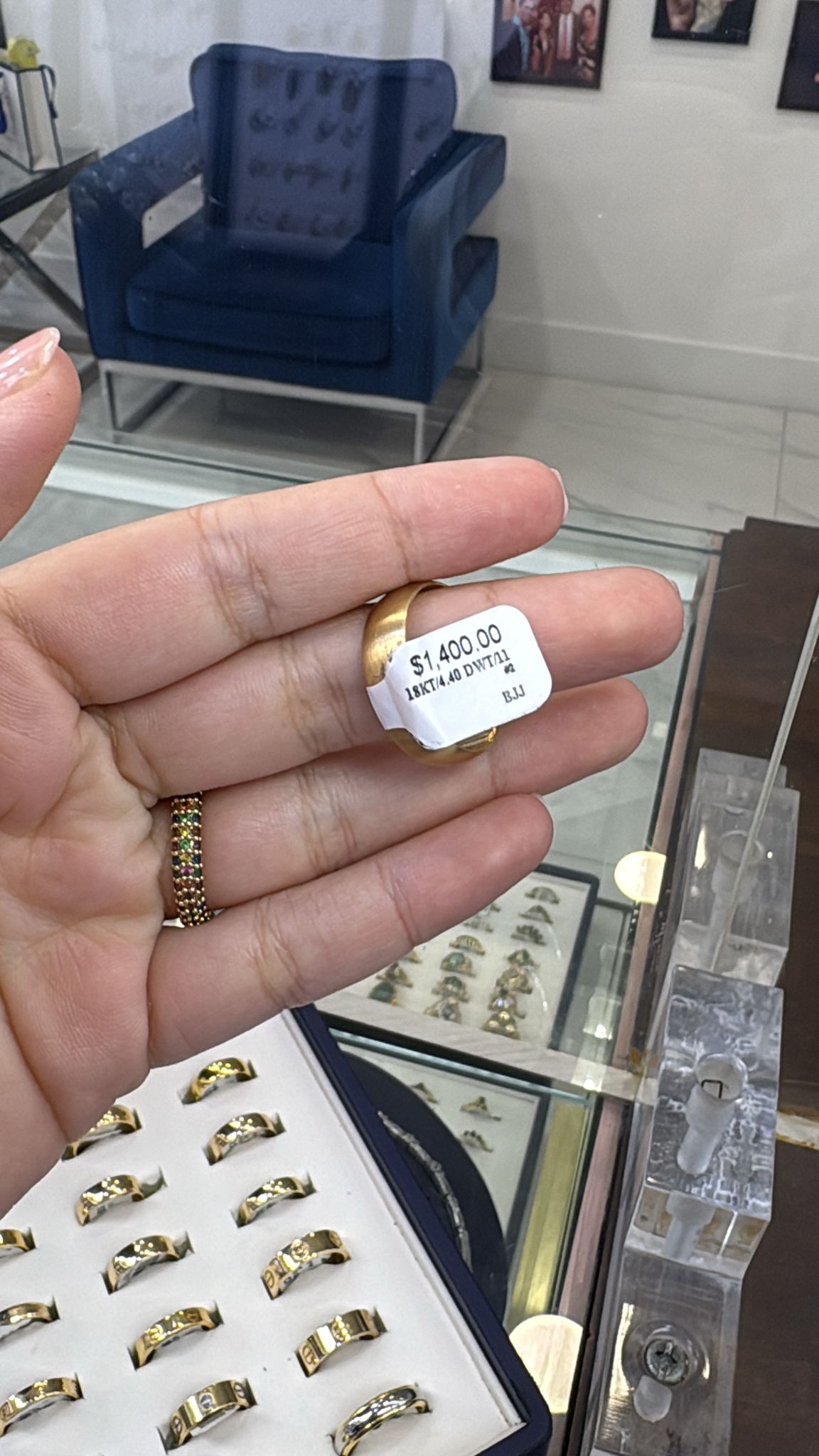 ring 18 kt