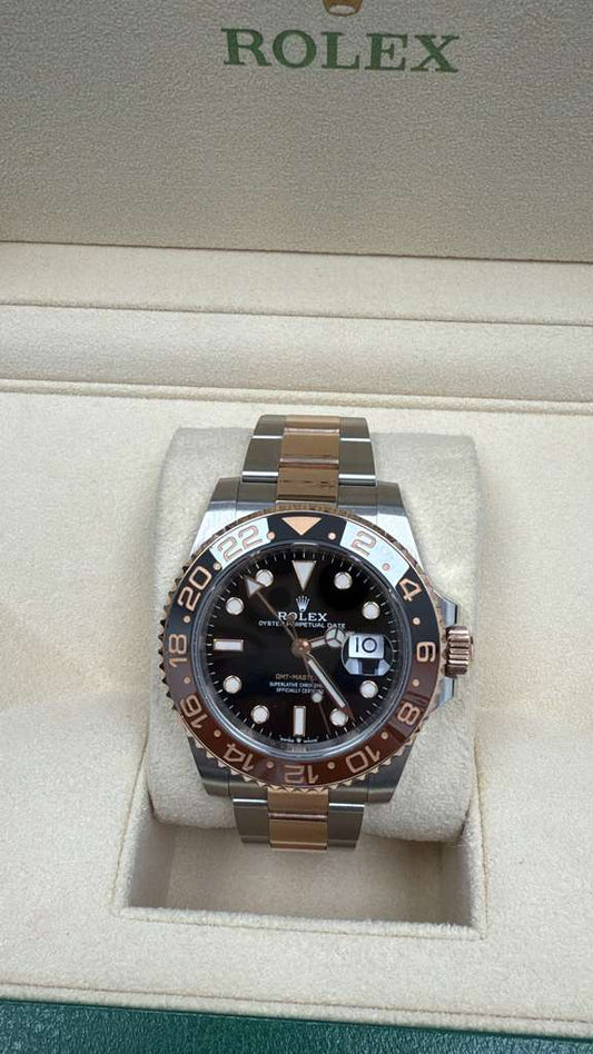 ROLEX ROOT BEER TWO-TONE ROSE-GOLD  40MM - 126711CHNR