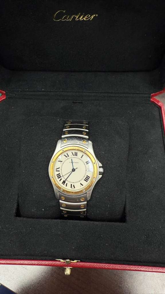 CARTIER SANTOS TWO-TONE 30MM - 1910
