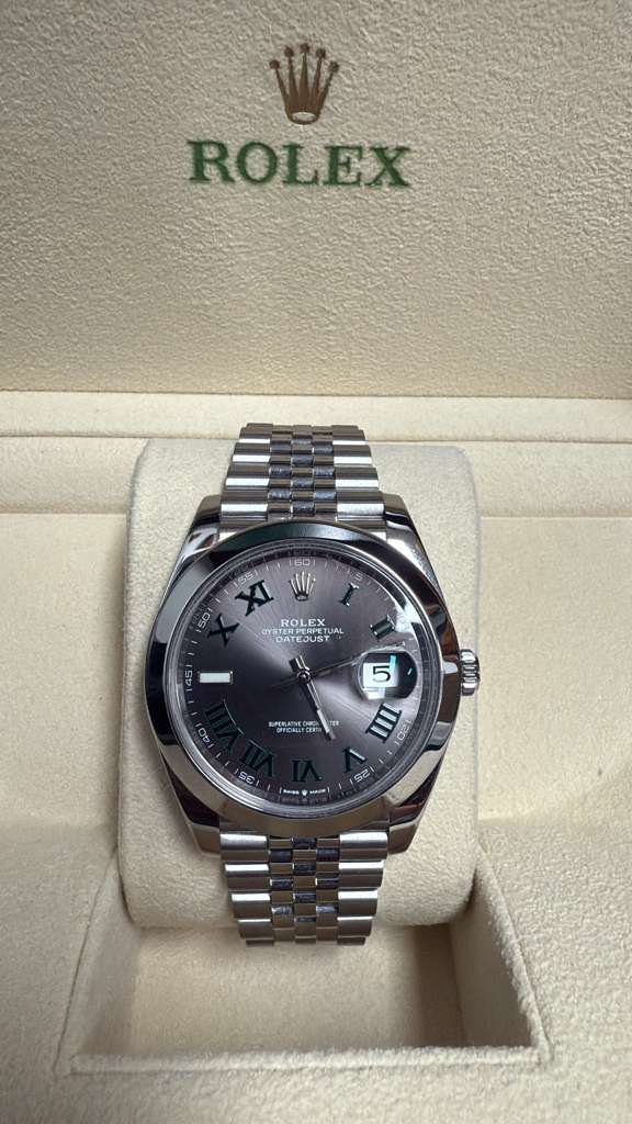 ROLEX DATE-JUST WIMBLEDON 41MM - 126300