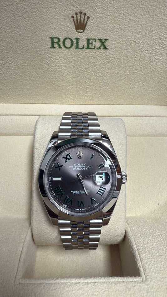 ROLEX DATE-JUST WIMBLEDON  41MM - 126300