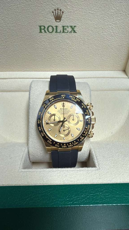 ROLEX DAYTONA OYSTER FLEX YELLOW-GOLD 40MM