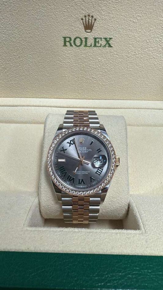 ROLEX DATE-JUST ROSE-GLOD  36MM - 126281rbr