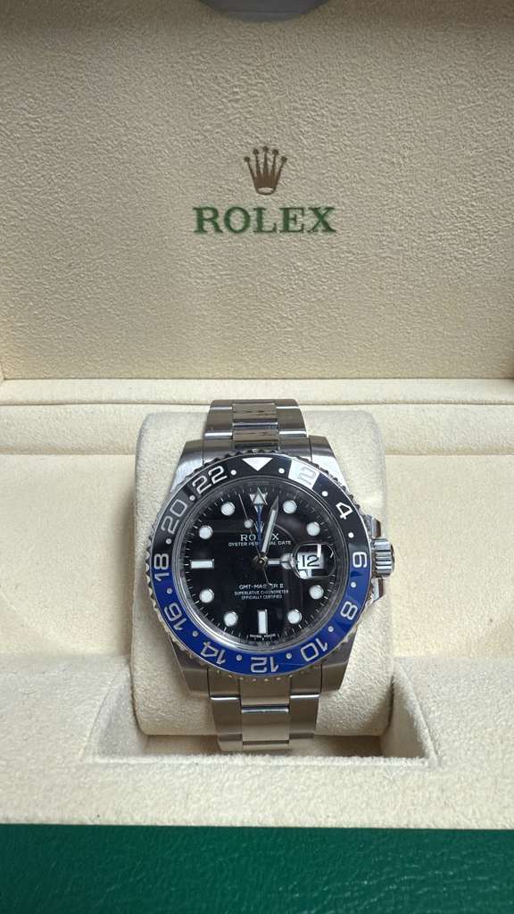 ROLEX GTM MASTER II BATMAN