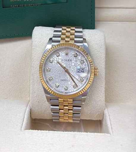 ROLEX DATE-JUST TWO-TONE 36MM - 126233