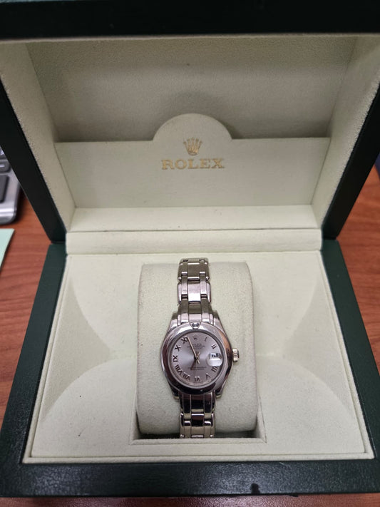 ROLEX DATE-JUST WHITE GOLD 28MM - 69329
