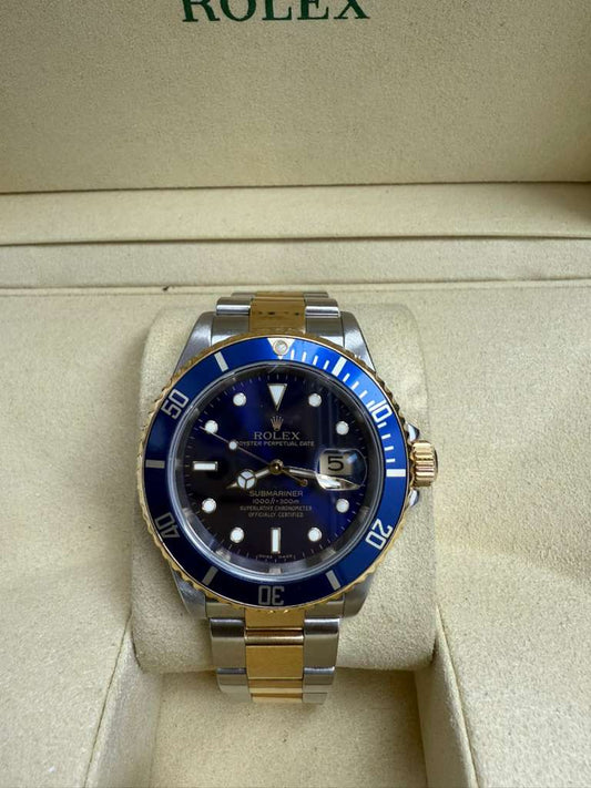 ROLEX SUBMARINER TWO TONE 40MM - 16613
