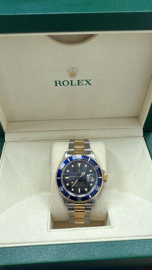 ROLEX SUBMARINER TWO-TONE  18K 40MM - 16803