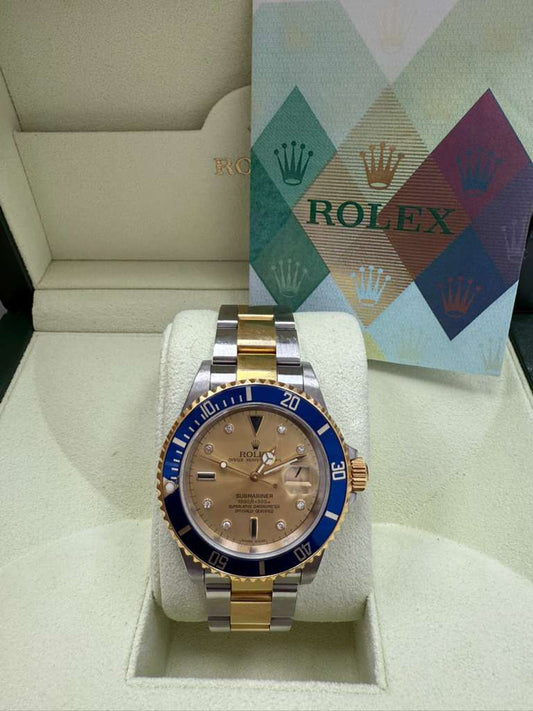 ROLEX SUBMARINER TWO-TONE 40MM- 16613