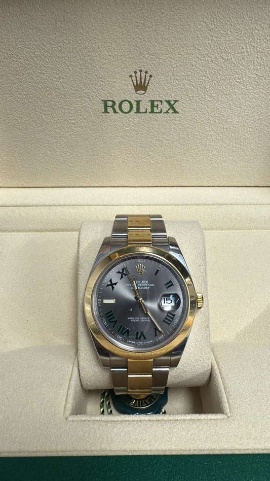 ROLEX DATE-JUST WINBLENDON  TWO-TONE 41MM - 126303