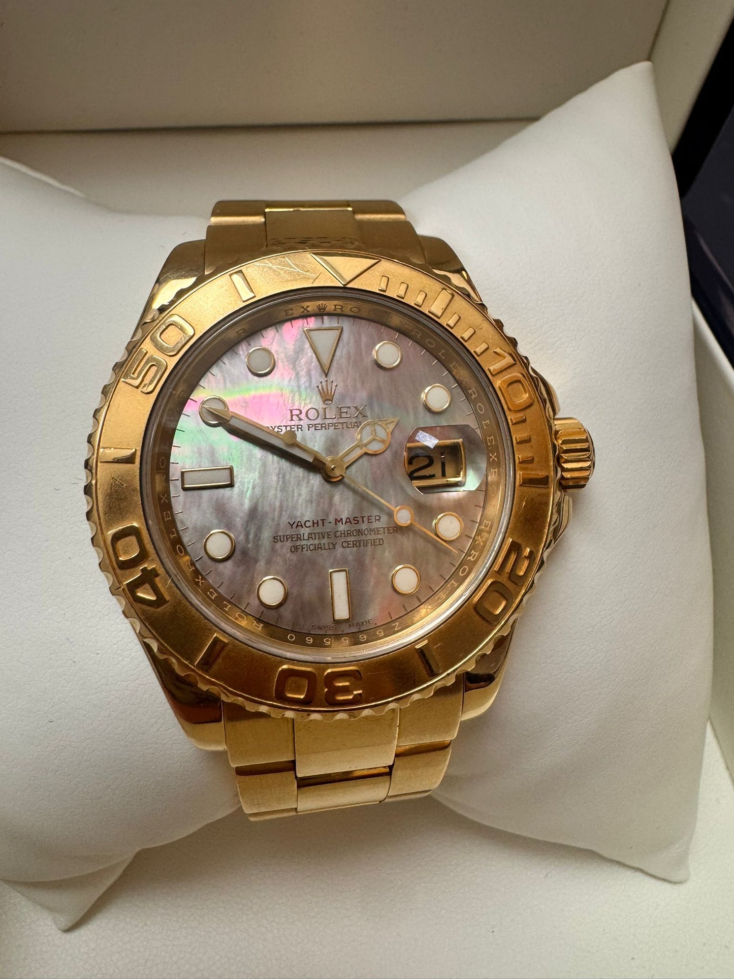 ROLEX YATCH-MASTER YELLOW-GOLD 40MM - 16628